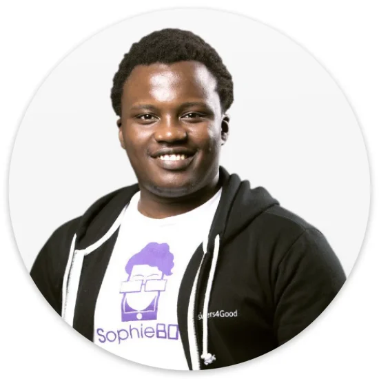 Miss Sophie Bot Founder Irving Amukasa